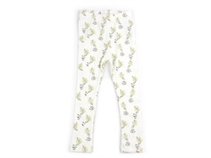 Lil Atelier coconut milk yellow blomstret legging
